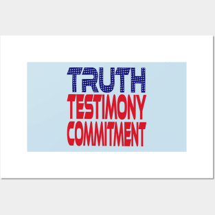 #OurPatriotism: Truth, Testimony, Commitment by André Robinson Posters and Art